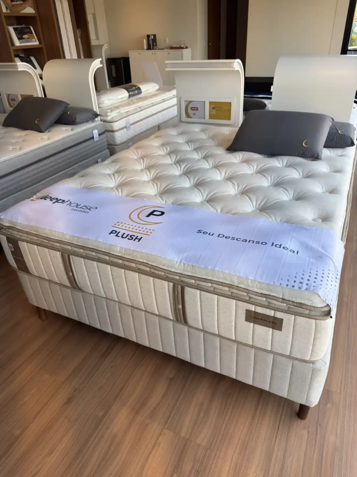 Colchão Linen Plush